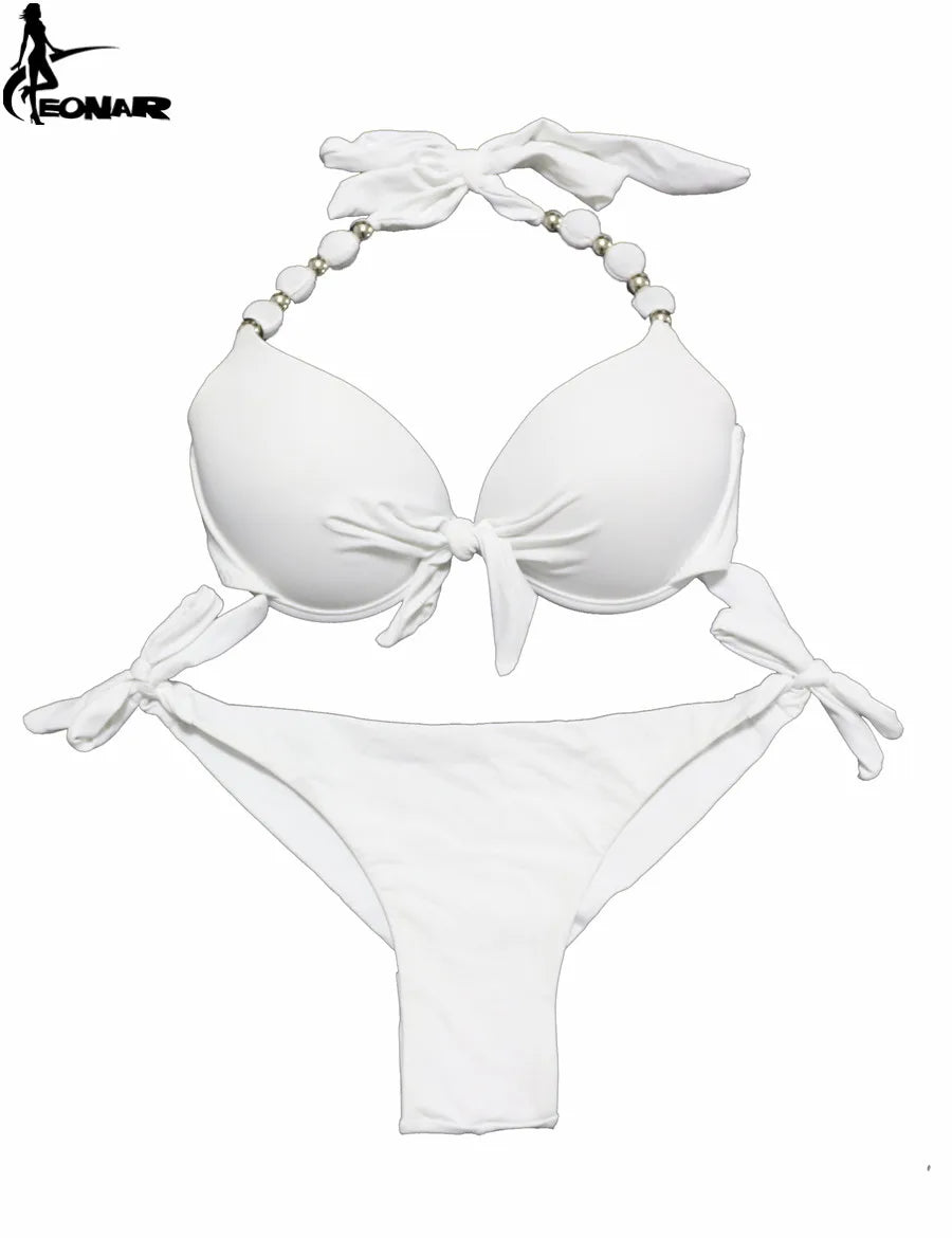 EONAR Push Up Bikini Women Bandage Swimsuits Brazilian Cut