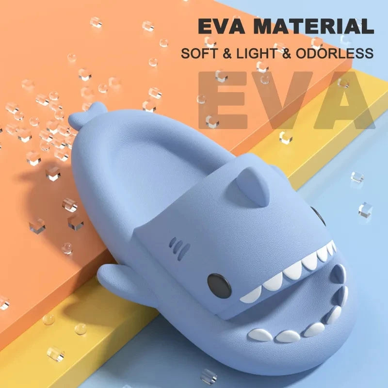 Shark Slippers EVA Slides For Women Men Shoes Indoor Outdoor