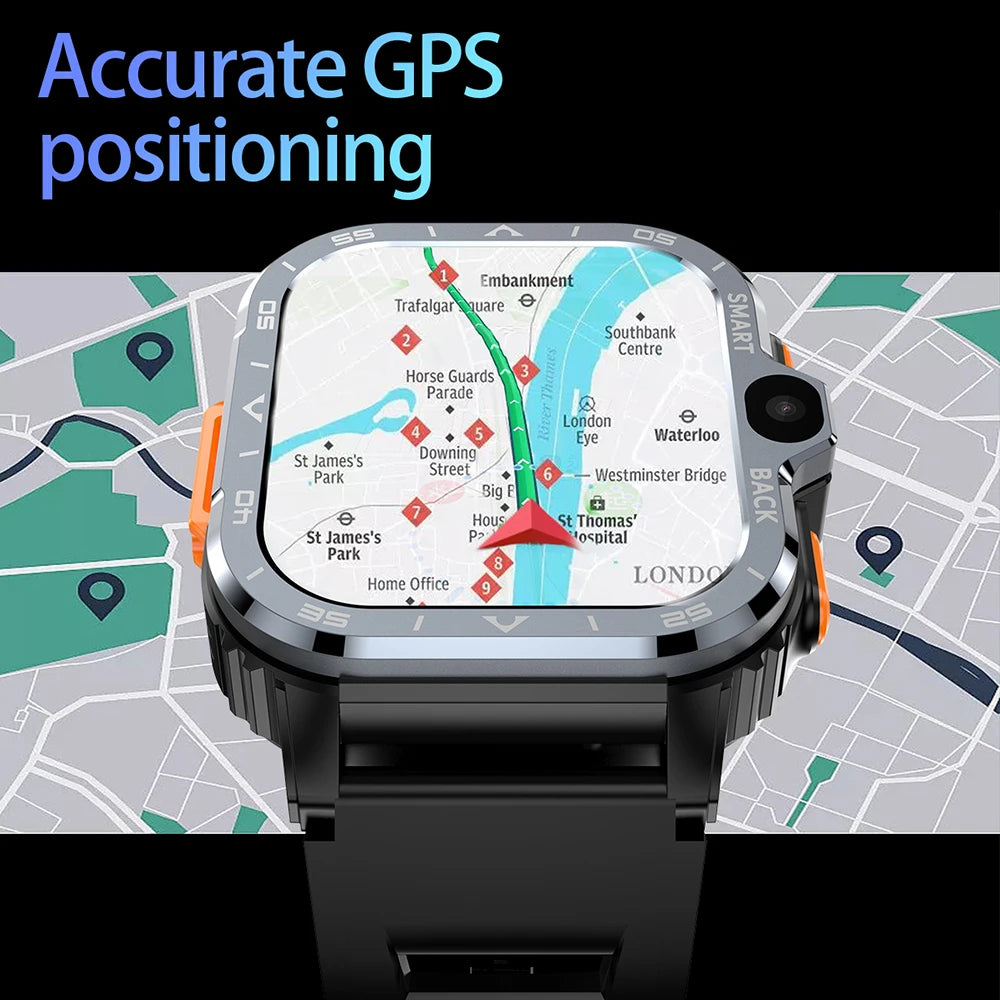 Valdus PGD Android Smart Watch GPS 16GB ROM Dual Camera NFC