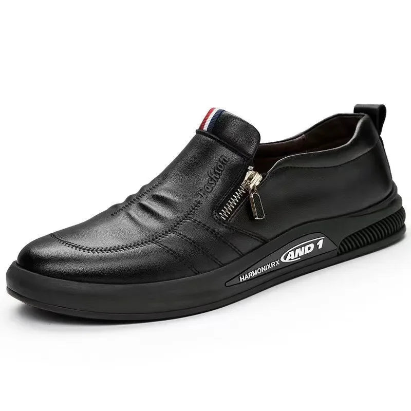 Casual Leather Men Loafers Slip On Moccasin Shoes Everyday