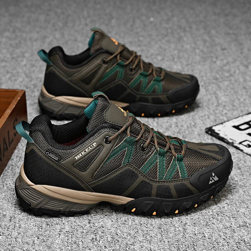 Hikeup Breathable Cushioning Nonslip Hiking Sneakers For Men