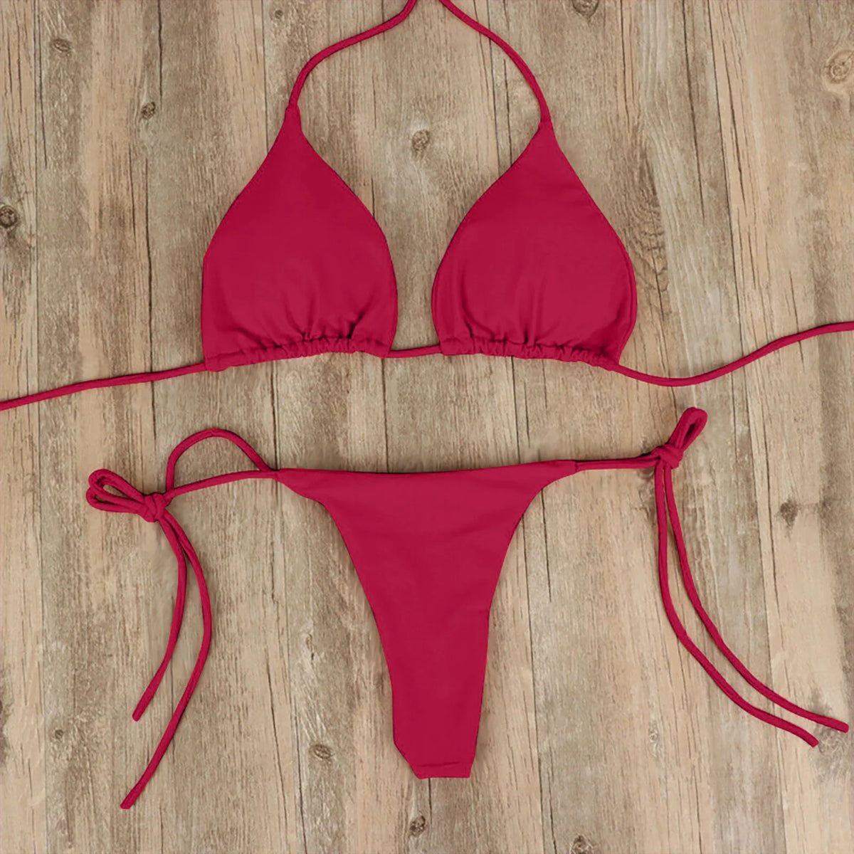 Summer Swimsuit Women Sexy Two Piece Bikini Set Beachwear