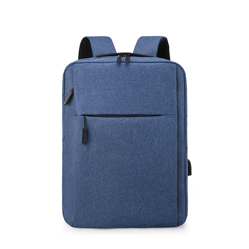 Men 15.6 Inch Laptop Backpack USB Charging Waterproof