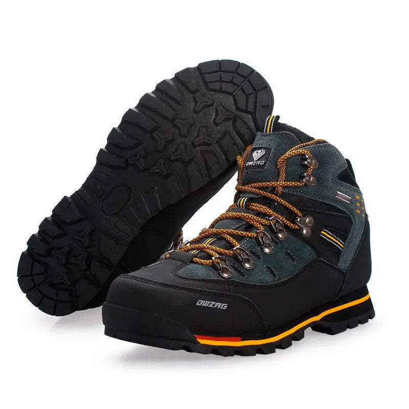 Mens Hiking Shoes Outdoor Mountain Climbing Snow Boots
