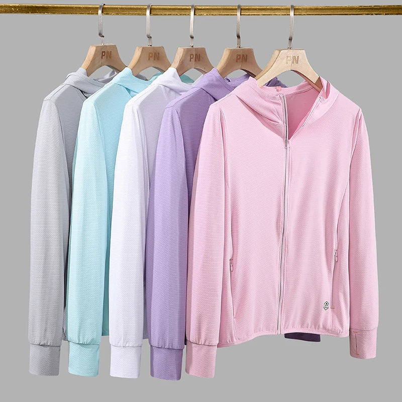UV Protective Quick Dry Sunscreen Jackets for Men and Women