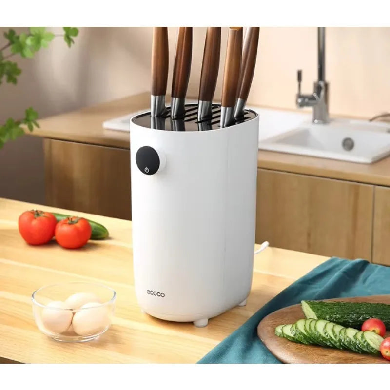 Kitchen Household Intelligent Disinfection Knife Holder Knife and Chopstick Sterilizer  Tableware Dryer All-in-one Machine