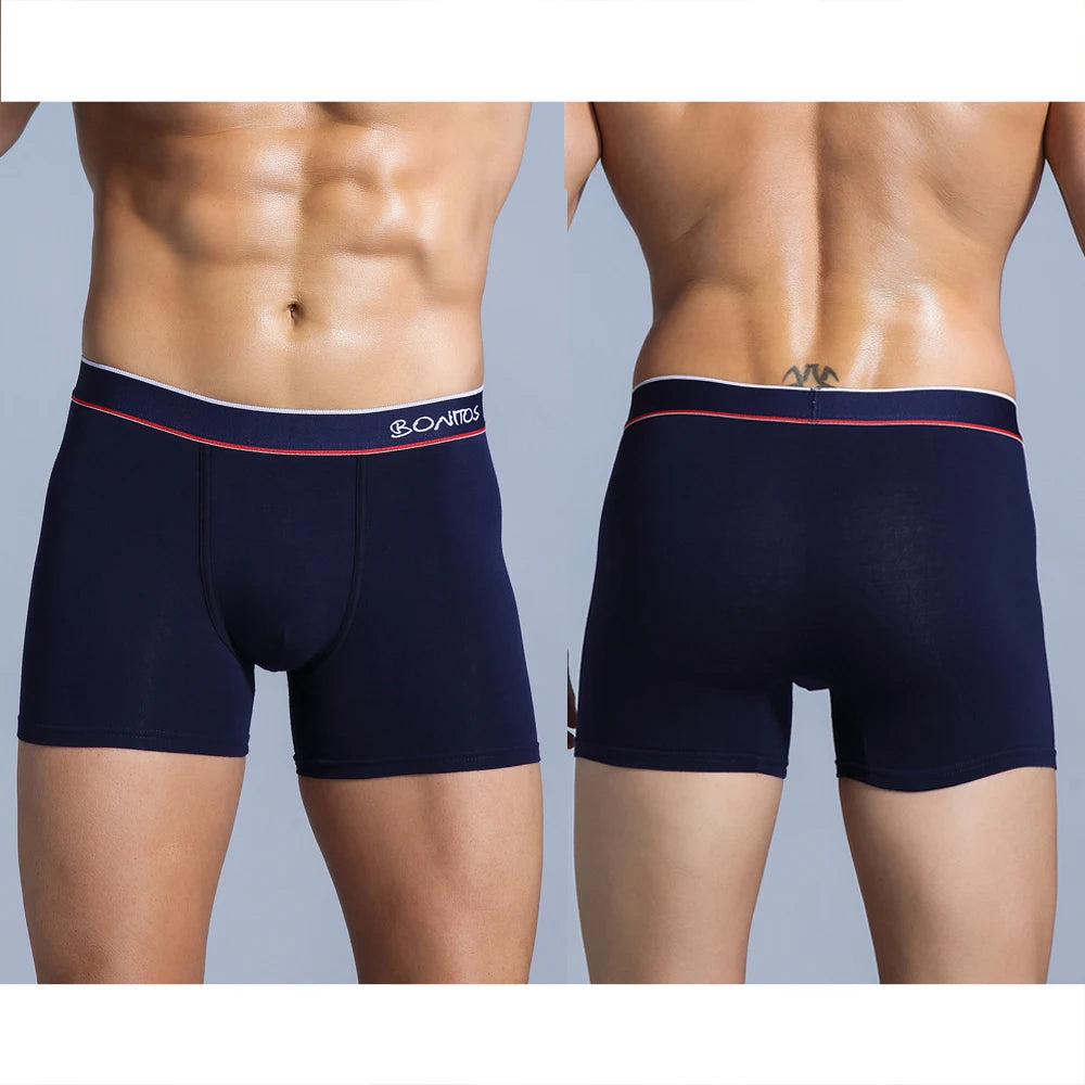 4 Pack Mens Boxer Shorts Cotton Underwear Set Soft Comfort